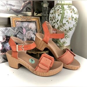 Dr. Scholl's Felicity Clay Orange Sandals